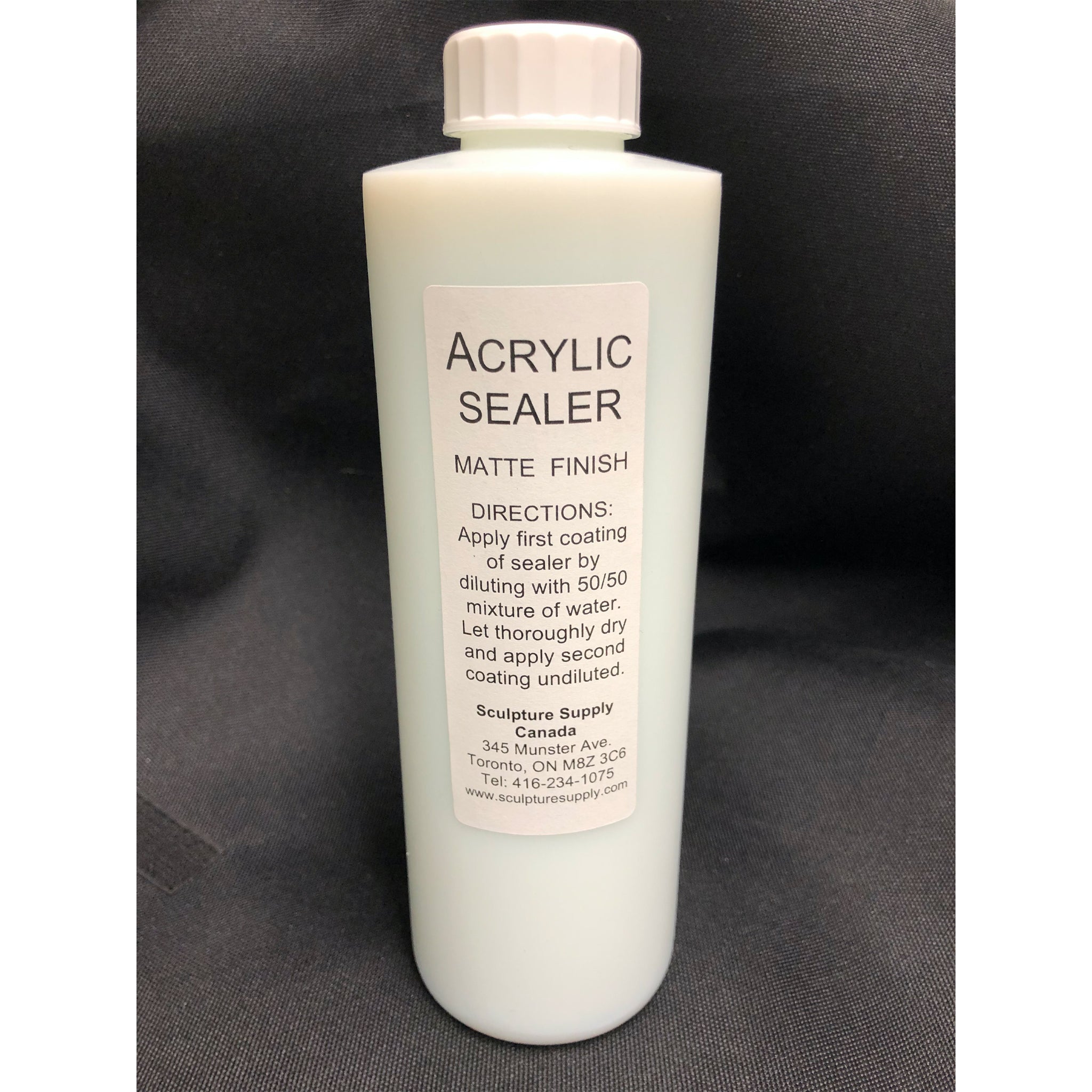 Acrylic sealer deals matte finish