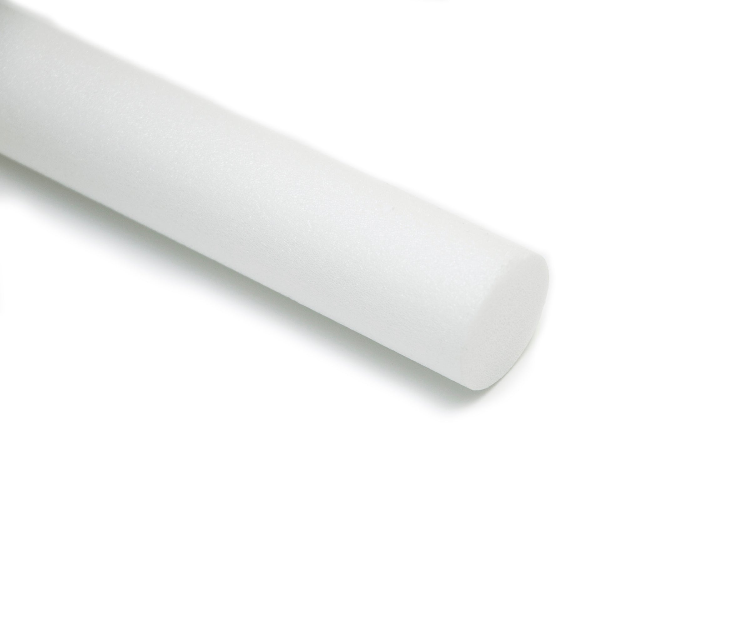 White EPS Hard Foam Rod/Cylinder Craft 1 in Diameter by MT Products (15 Pieces), Size: 10