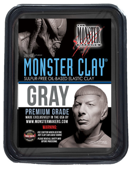 Monster Makers Premium Clay GRAY