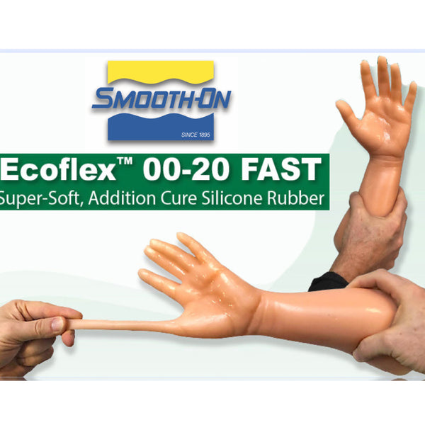 Ecoflex 00-20 Super Soft Silicone, Trial Size, 2lb