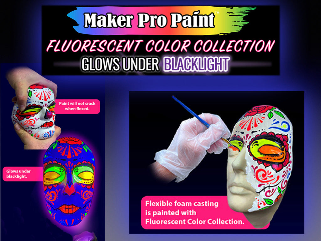 Maker Pro Scenic Design Paints Fluorescent Color Collection